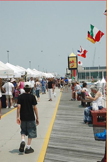 Image: Wildwood Boardwalk Summer Craft Shows